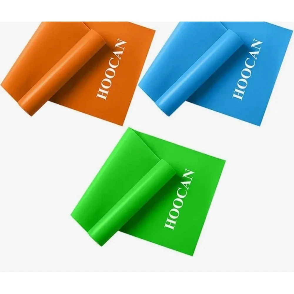 Hoocan Resistance Bands Set, Long Exercise Bands for Arms, Shoulders, Legs